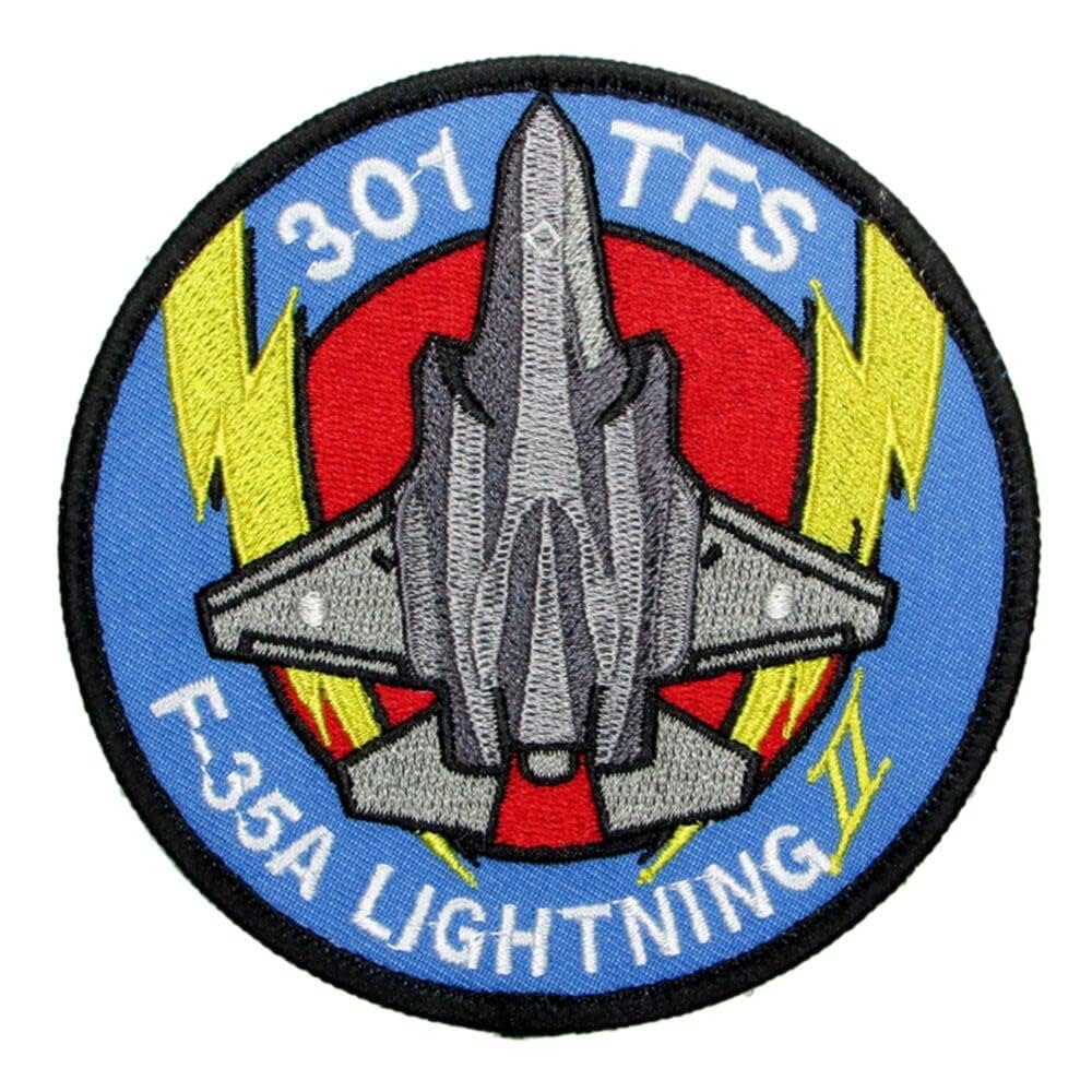 301飛行隊　平成22年　戦競ワッペン 航空自衛隊ワッペン2枚セット 第301飛行隊